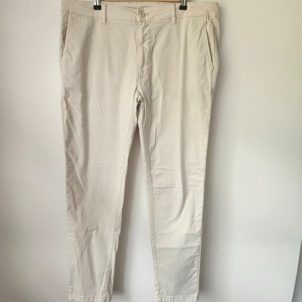 Zara Men's Slim Fit Chino Pants Beige (EUR 40 / US 38)